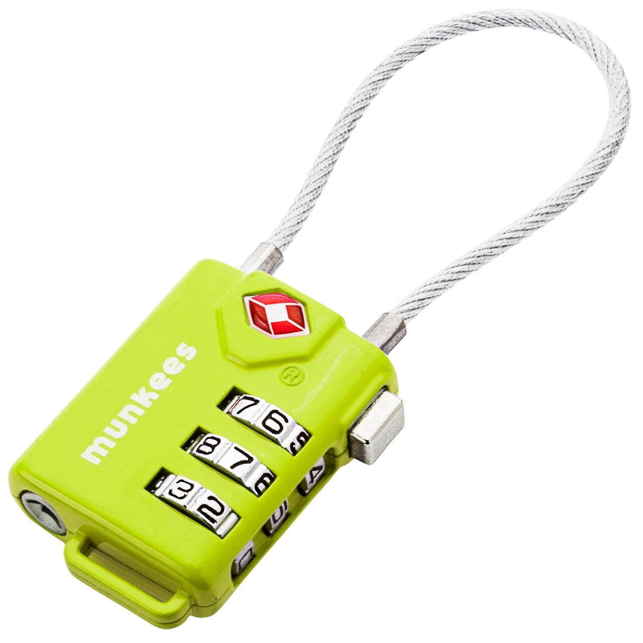 MUNKEES Visací Zámek Tsa Lock Cable