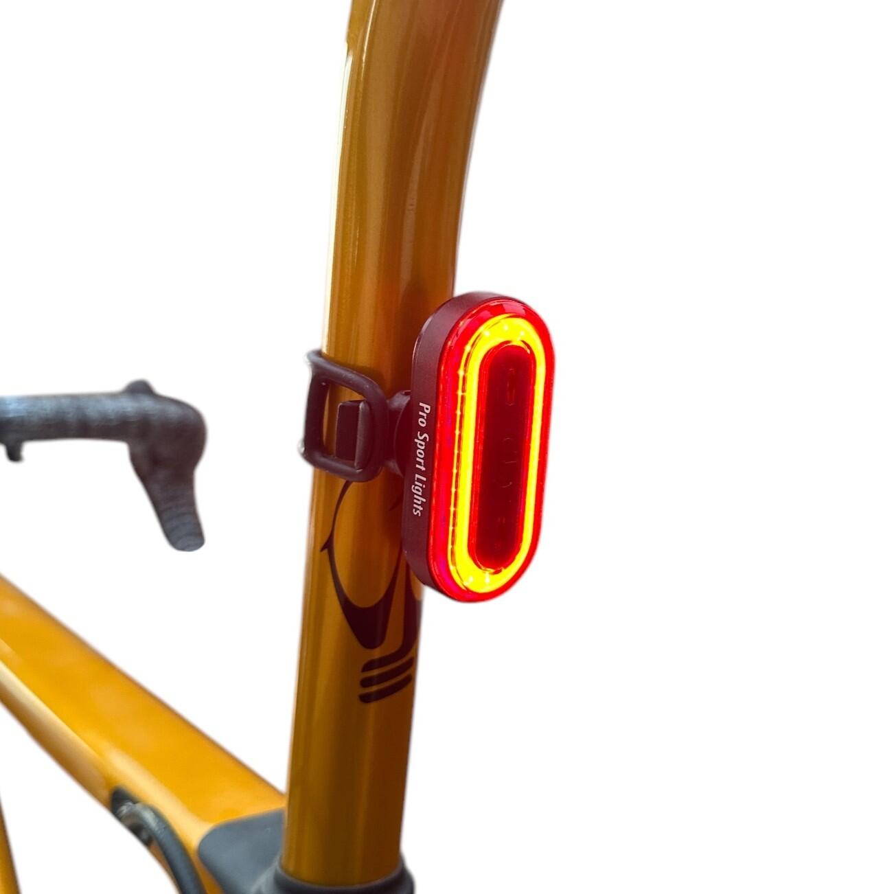 Juego de luces para bicicleta de 1200 y 100 lúmenes 3/7