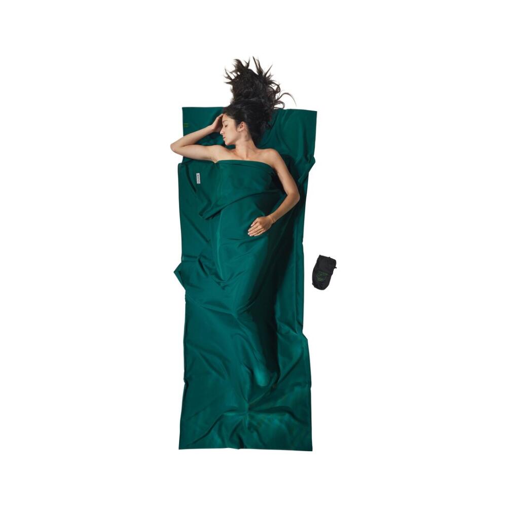 Cocoon - Travelsheet Microfibre – Vert Mousse - Drap De Sac De Couchage - No Size - Decathlon