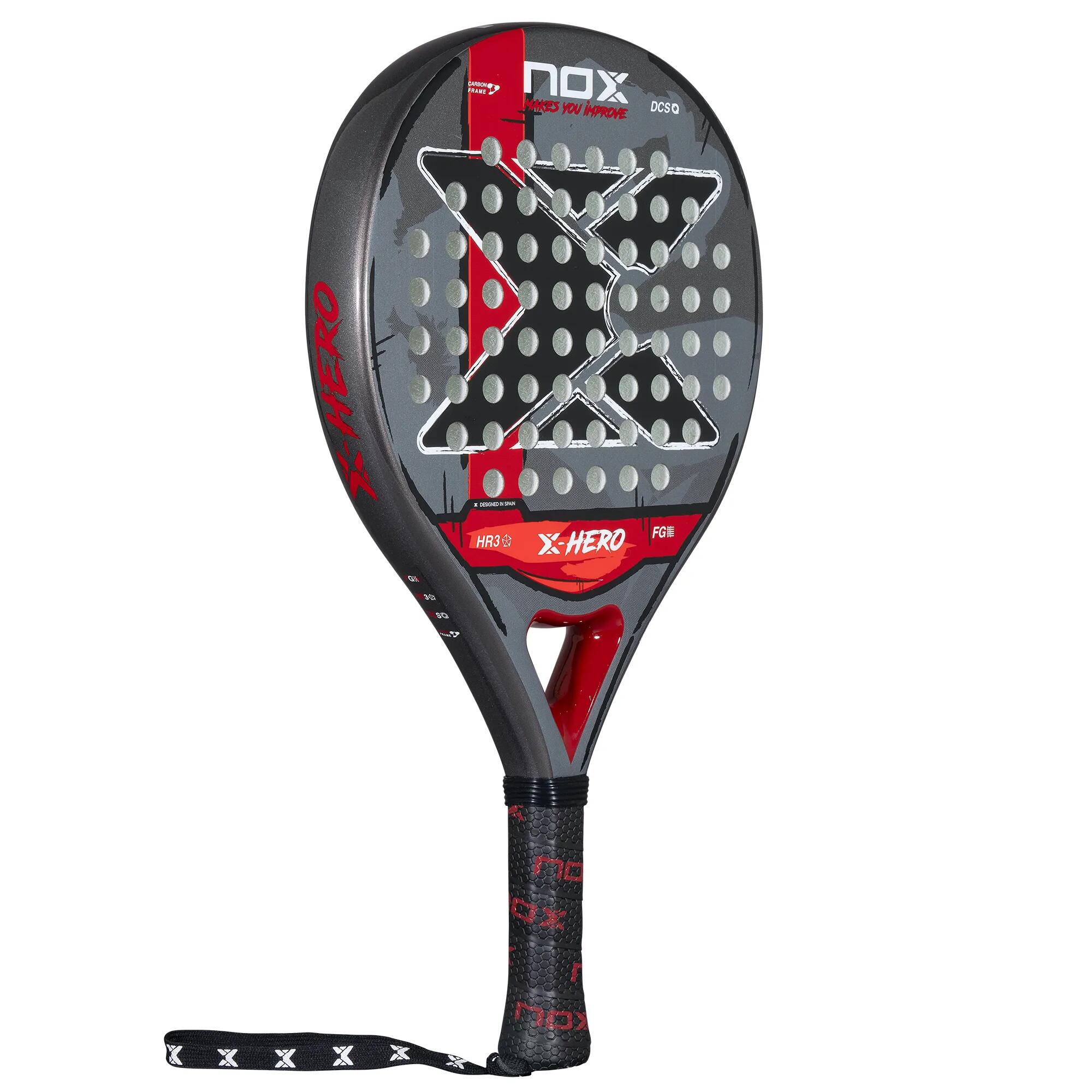 Raquette de Padel NOX X-HERO Red 26 2/7