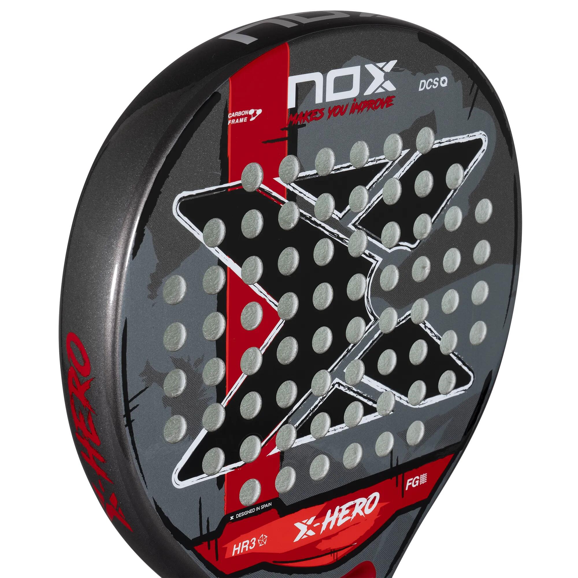 Pala de Pádel NOX X-HERO Red 26 | Decathlon