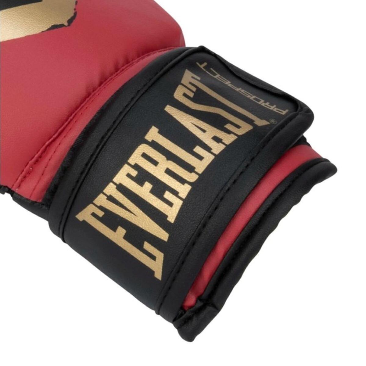 Guantes de boxeo niños - Prospect 2 - Rojo/Oro 7/7