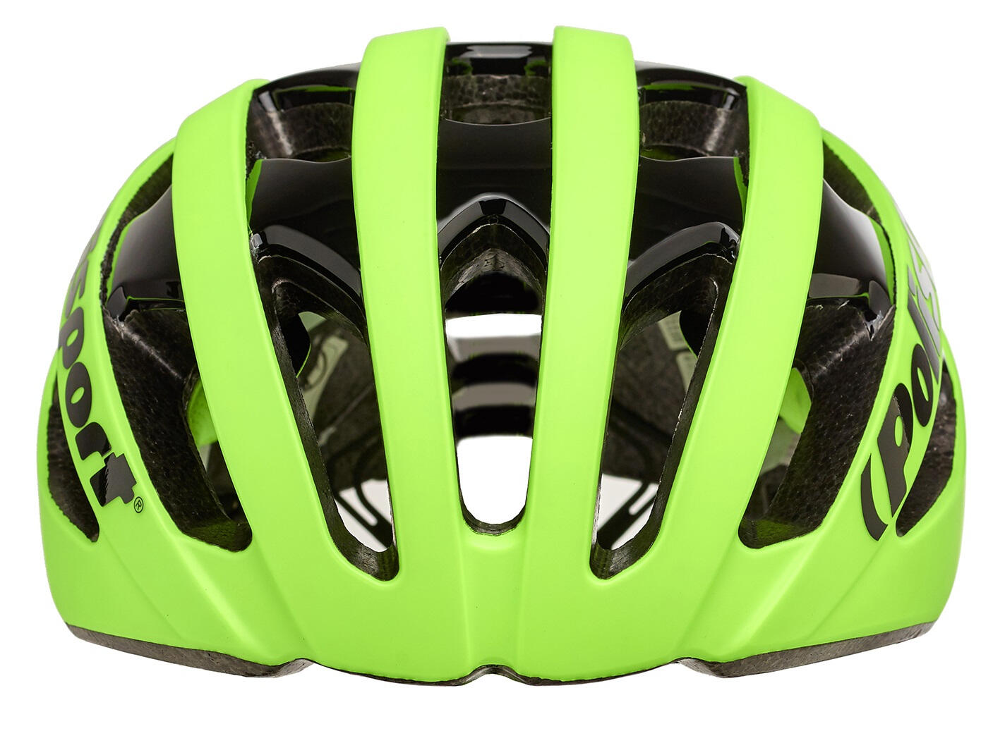 Casque de vélo Light Pro L 58-61 cm - jaune fluo mat / noir 4/5