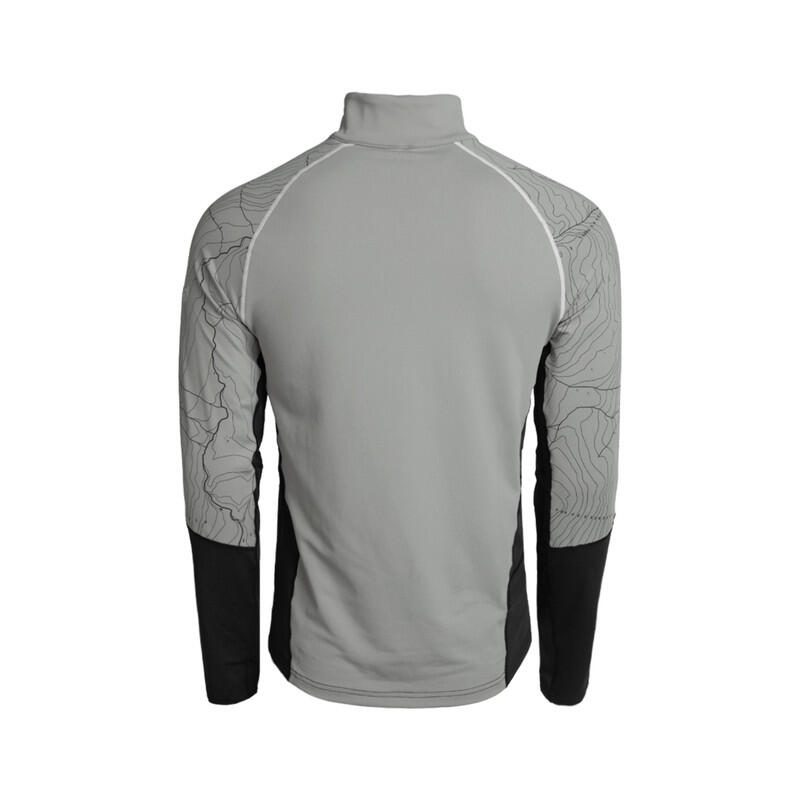 Tricou termic SALEM M Izas pentru bărbați,cu mânecă lungă Polar Stretch și guler 2/4