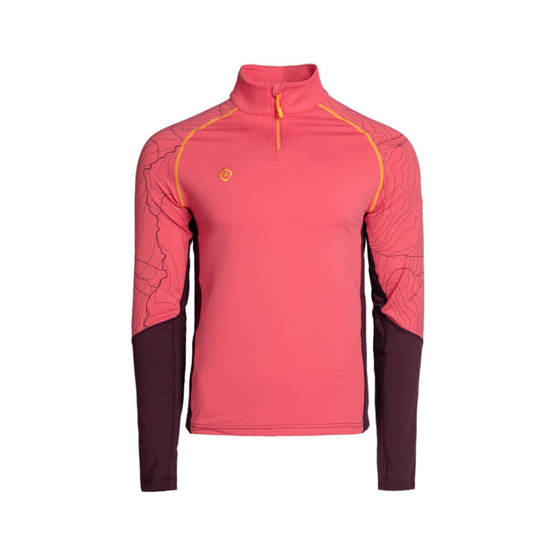 Izas - Izas T - Shirt Thermique À Manches Longues Salem M Polar Stretch Pour Hommes - Sous Maillot Manche Longue - Rouge - Decathlon