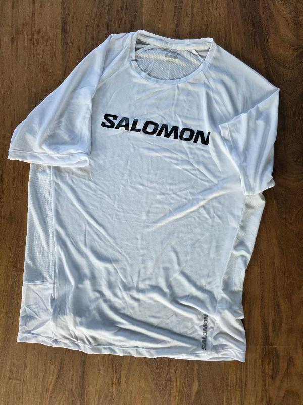 Entre Particuliers - Salomon Sense Logo Tshirt course à pied hommes L 4/6
