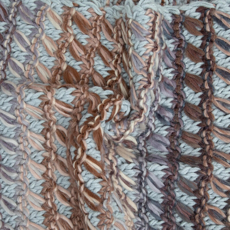Écharpe BLISS II en tricot, douce et chaude, dans un style hivernal unisexe 3/4