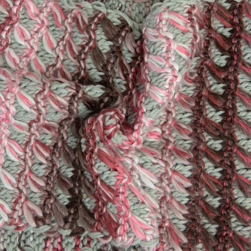 Écharpe BLISS II en tricot, douce et chaude, dans un style hivernal unisexe 3/4