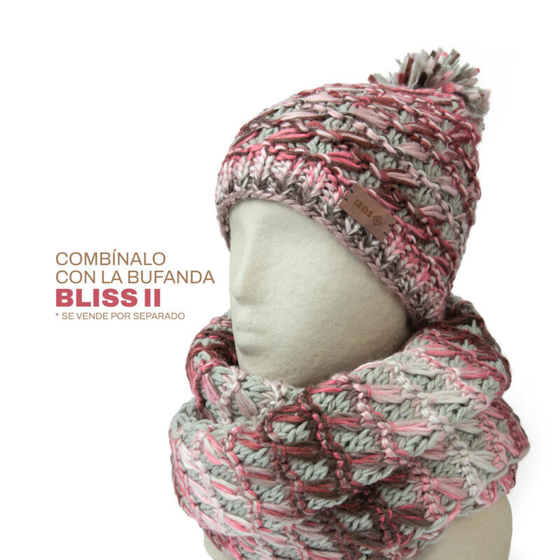 Gorro BLISS de punto cálido y moderno para invierno con diseño unisex 3/3