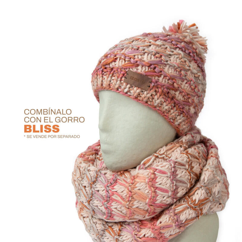 Bufanda BLISS II de punto suave y cálida con estilo unisex para invierno 4/4