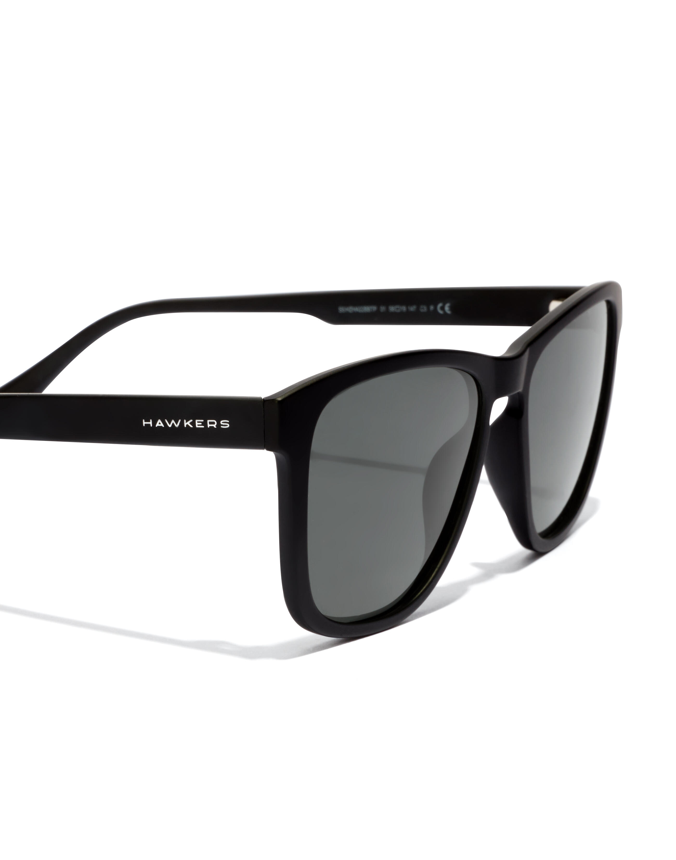 HAWKERS - Gafas de sol para Hombre y Mujer BLACK DARK POLARIZED - ZHANNA 5/7
