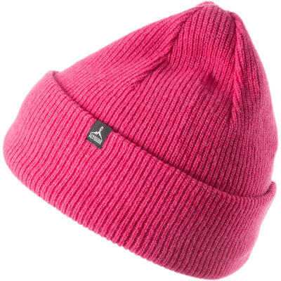 Wintermuts hermit rip grof gebreide unisex beanie muts merinowol