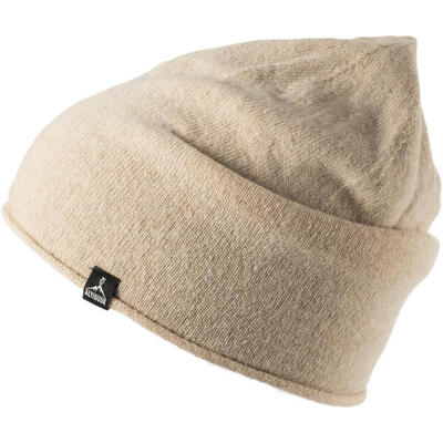Winter muts edge fijn gebreide unisex beanie lam & merino wol
