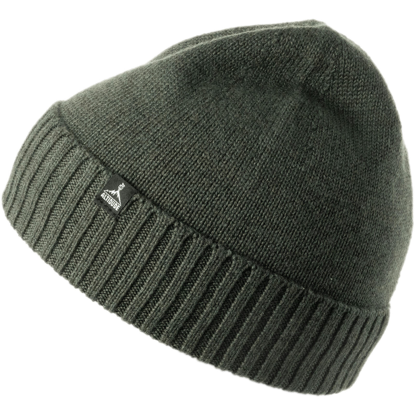 ALTIDUDE Wintermütze Plain Fein Strickmütze Unisex Beanie Mütze 100% Merino Wolle