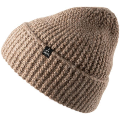 Winter muts cloud grof gebreide unisex alpaca & merinowol