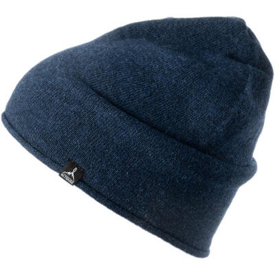 Winter muts edge fijn gebreide unisex beanie lam & merino wol