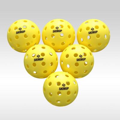 Verpakking van 6 pickleballen - skinup sport