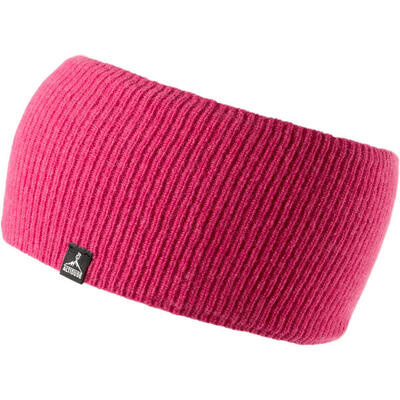 Merino hoofdband hermit ribgebreide oorbeschermers lamswol