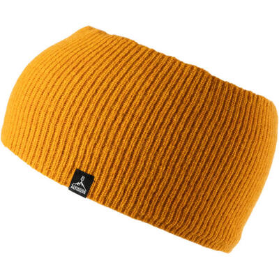 Merino hoofdband hermit ribgebreide oorbeschermers lamswol