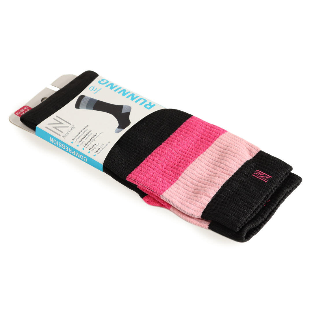 Chaussettes de course à compression, soutien mollet gradué, Classe 2 - 20-30mmHg 4/5