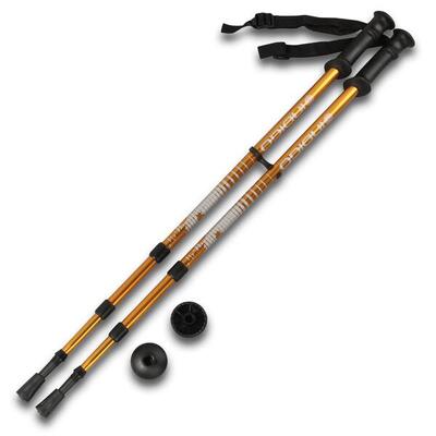 Trekking-senderismo telescopische stokken 60-135 cm