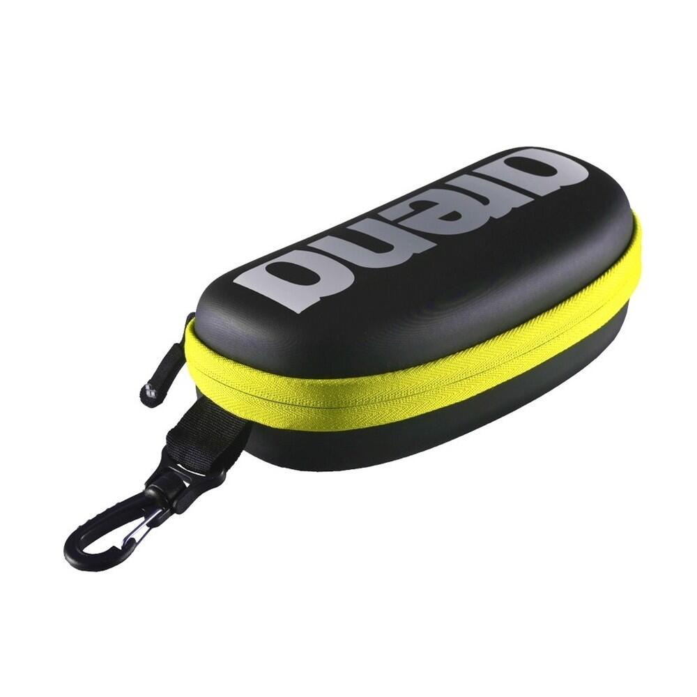 ARENA Custodia per occhiali Arena EVA semi-rigida nero/argento/giallo fluo