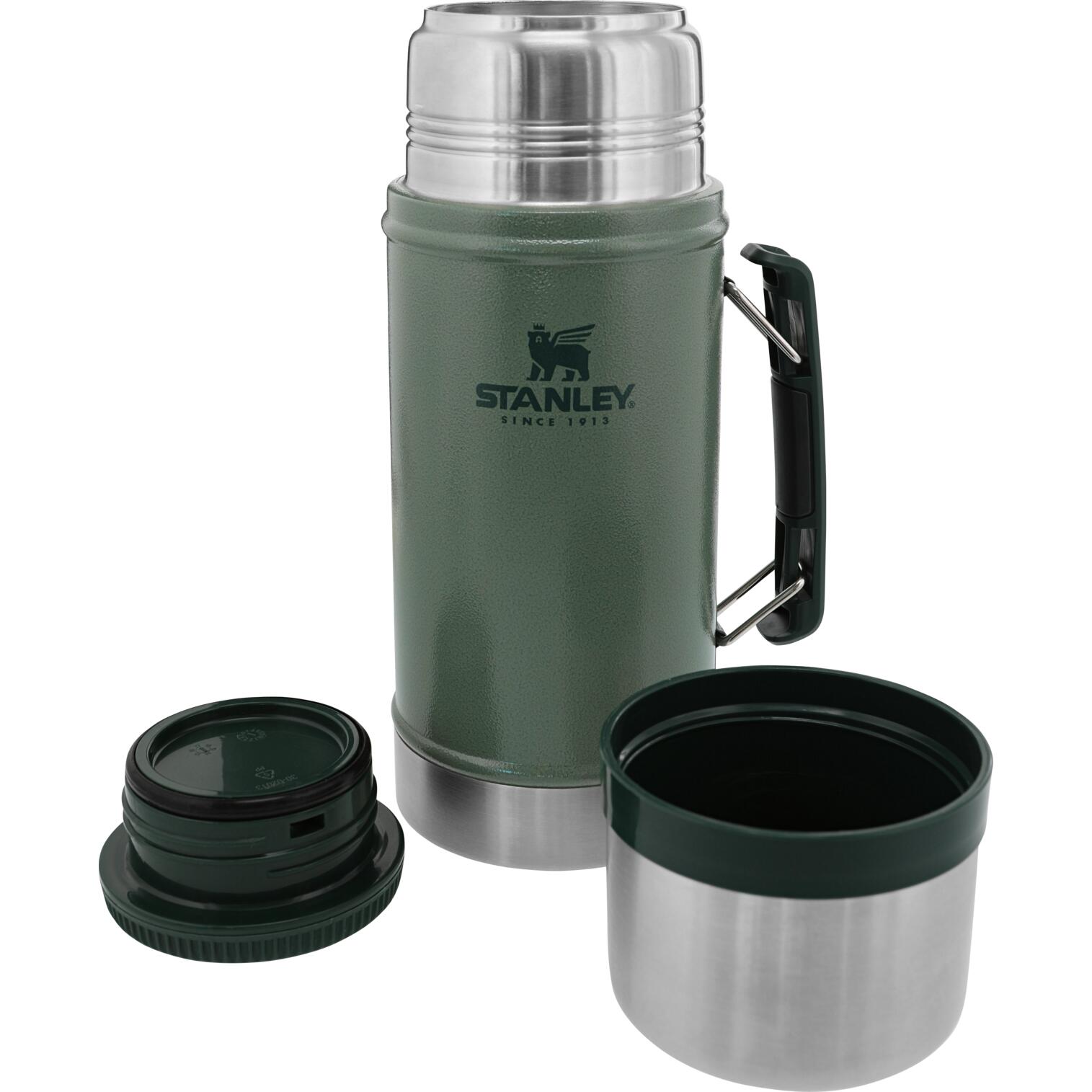 Boîte Alimentaire Isotherme Inox 0,94L - Trek - Vélo - Couvercle Qui Sert De Bol 3/8