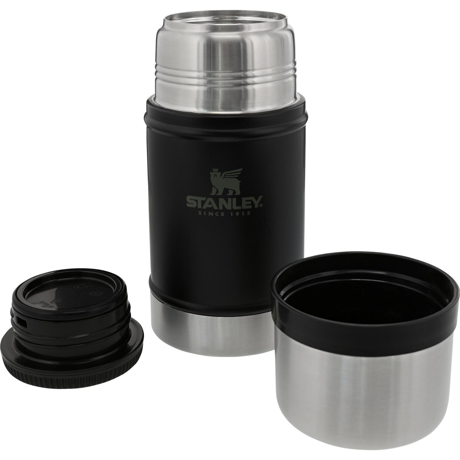 Boîte Alimentaire Isotherme Inox 0,7L - Trek - Vélo - Couvercle Qui Sert De Bol 3/8