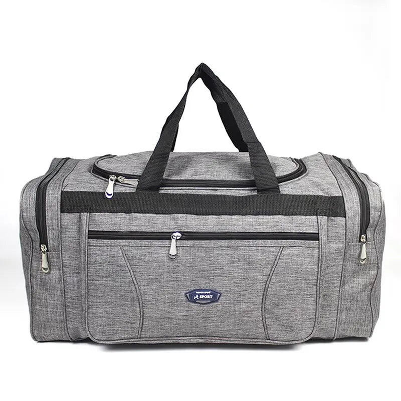 Weekend Duffle Fitness Bag Grey