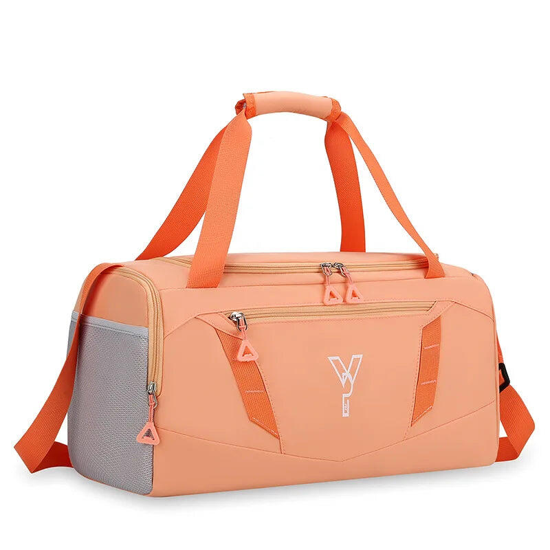 Travel Luggage Gym Bag Orange