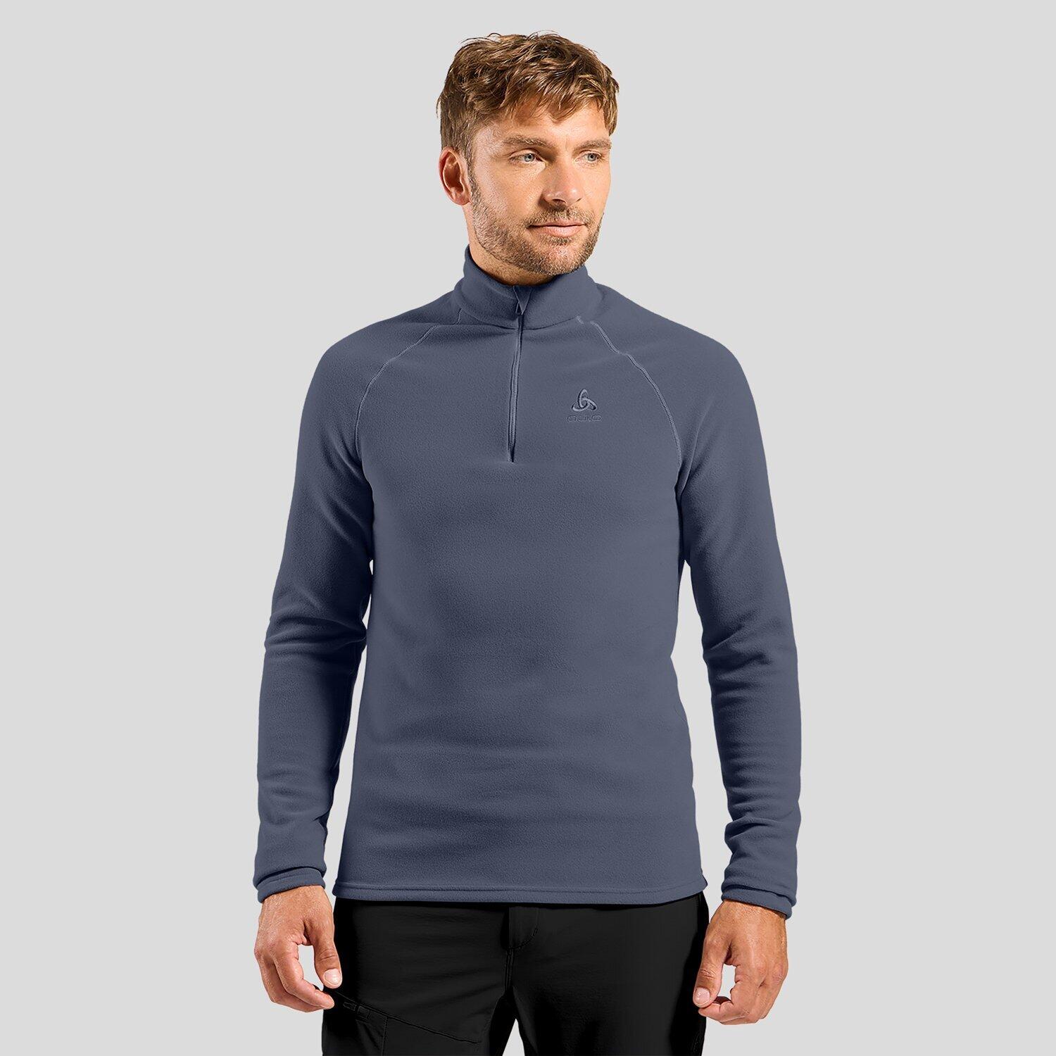 Mid layer Rigi con mezza zip ODLO 3/5