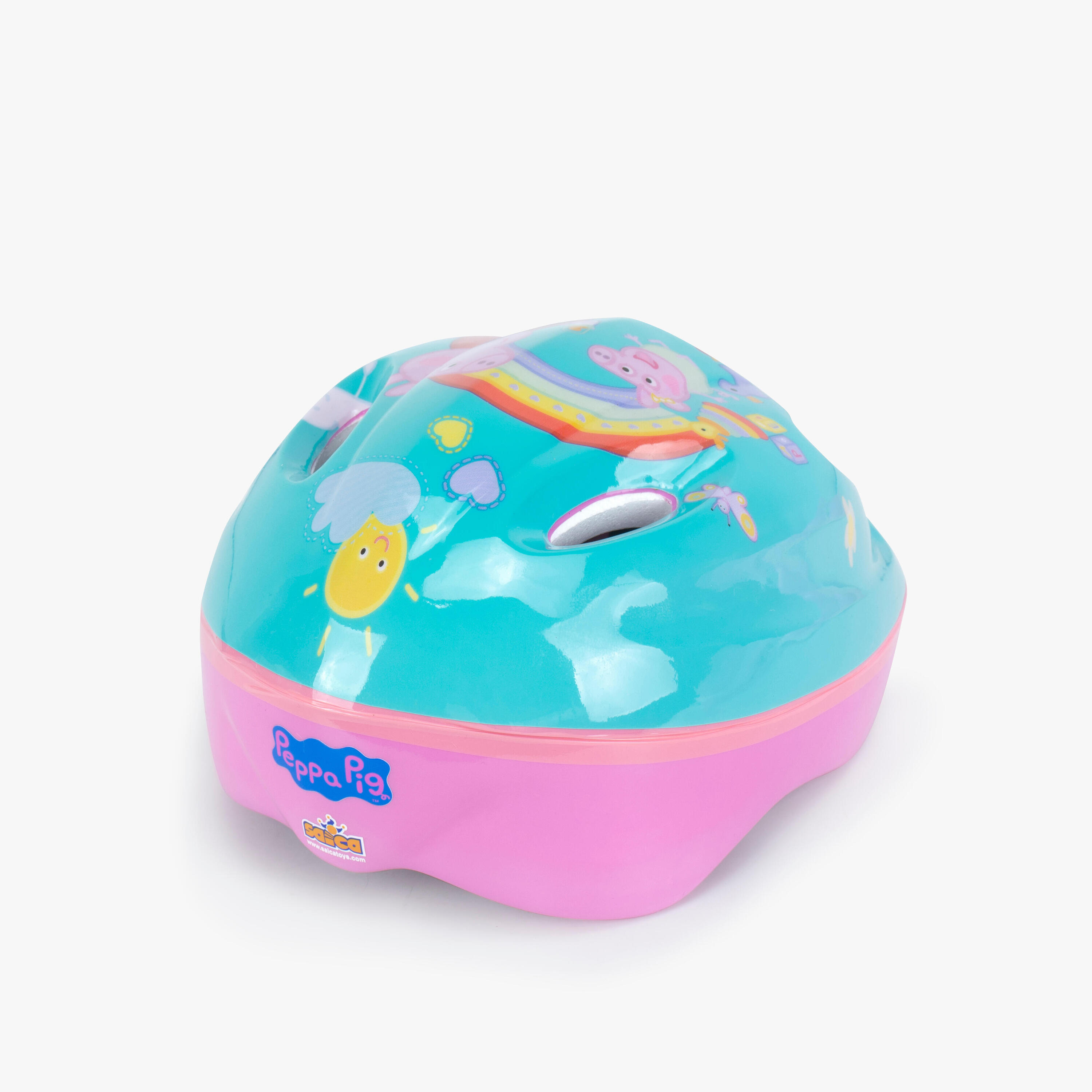 Mochila con Casco y Protecciones, diseños exclusivos del casco Peppa Pig (5278) 5/7
