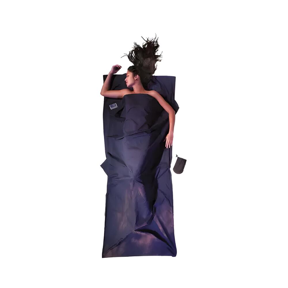 Cocoon - Drap De Voyage, 100% Coton Égyptien, Tuareg - Drap De Sac De Couchage - Bleu - No Size - Decathlon