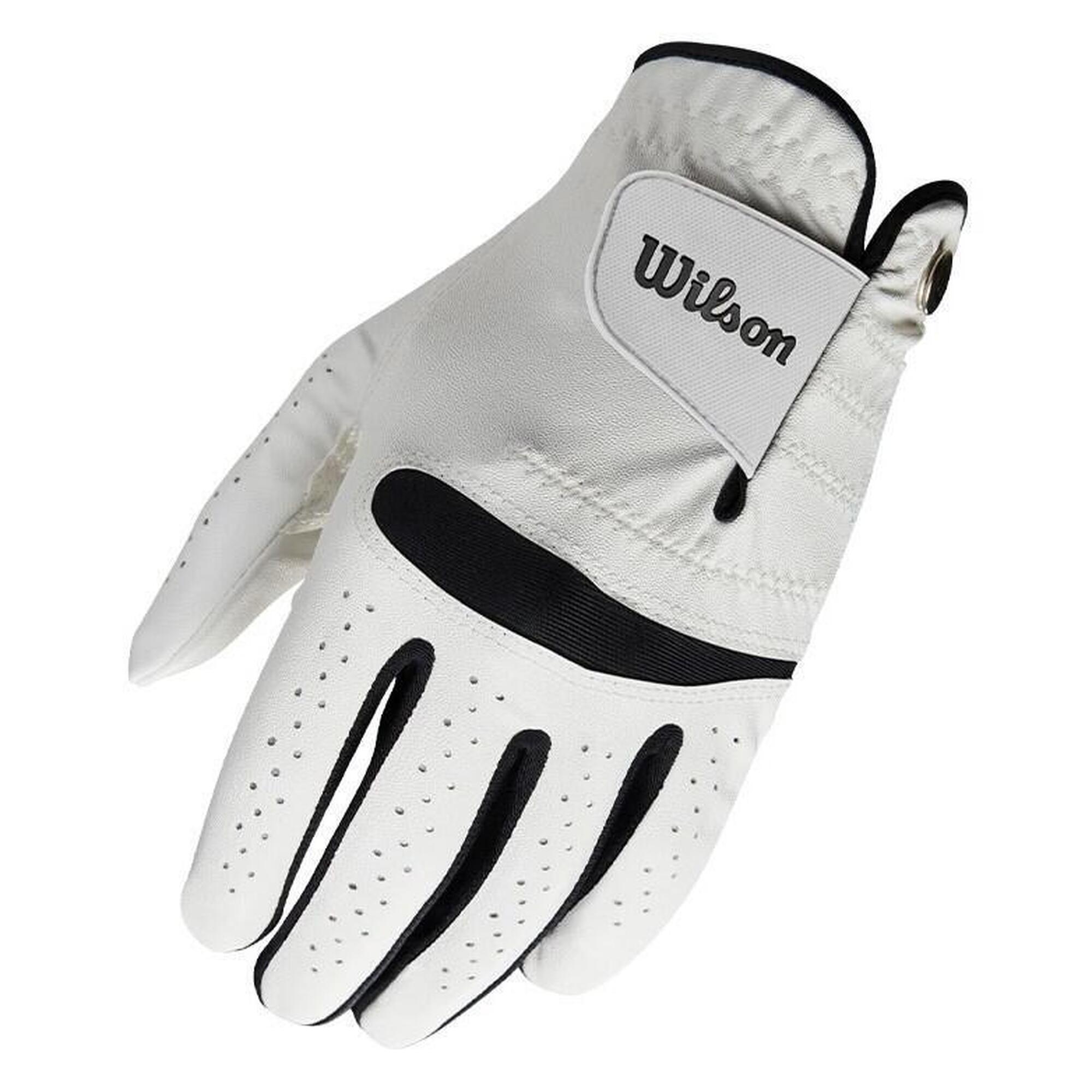 Wilson - Gant De Golf Wilson Feel Plus Pour Homme, Blanc, Pour Gaucher - Gant De Golf - Multicolore - 38 S - Decathlon