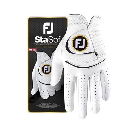 Gant de golf blanc Footjoy StaSof pour homme
