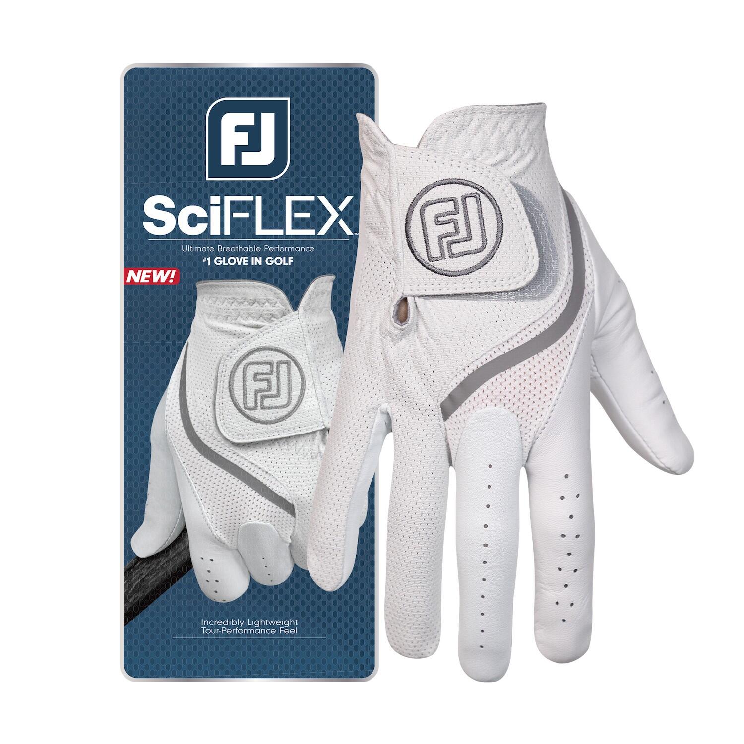 Footjoy - Gant De Golf Footjoy Sciflex Right Pour Homme, Blanc - Gant De Golf - Multicolore - 38 S - Decathlon