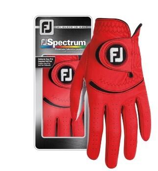 Gant de golf Footjoy Spectum pour hommes, rouge