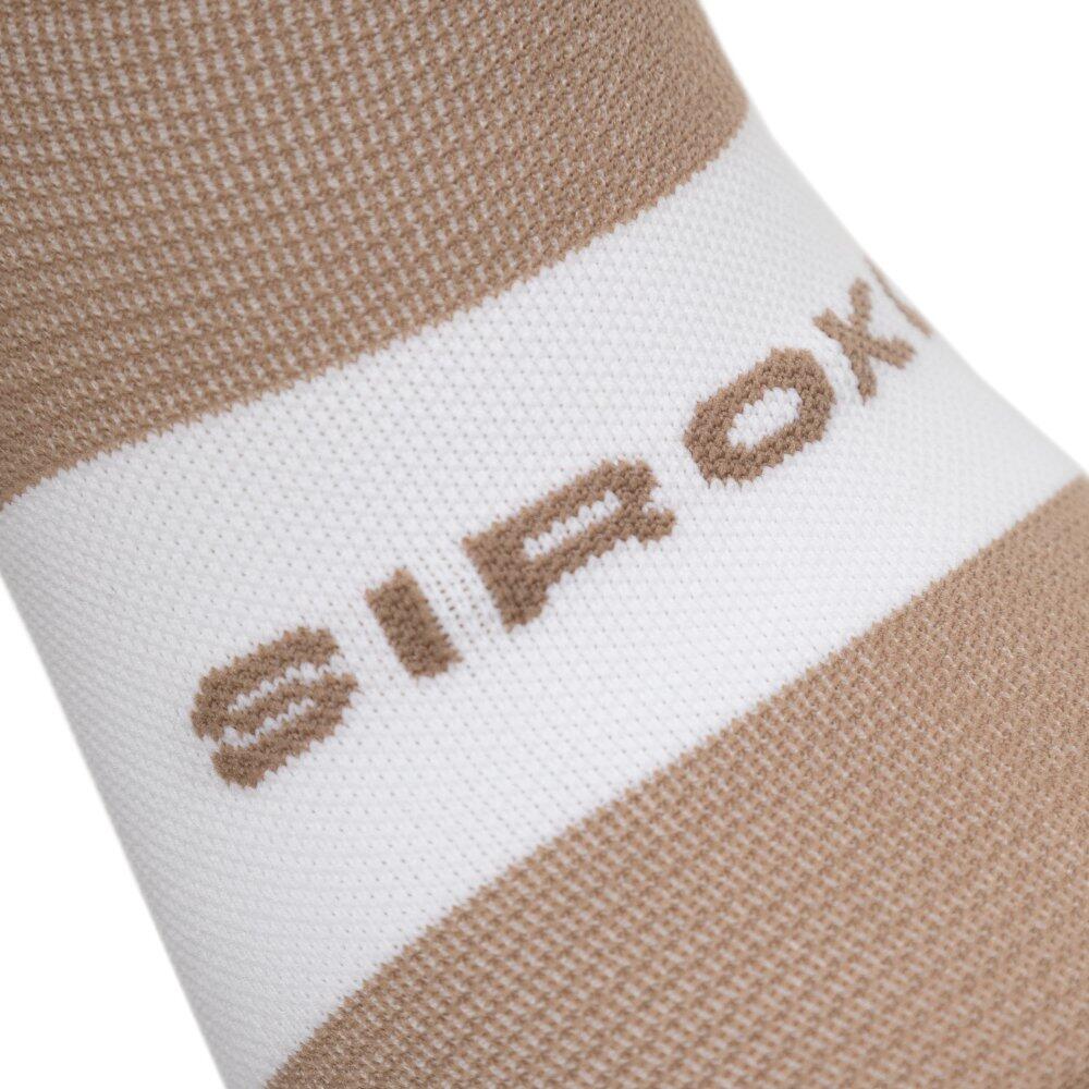 Herren und Damen Radsport Fahrradsocken S1 Brown Braun 4/7