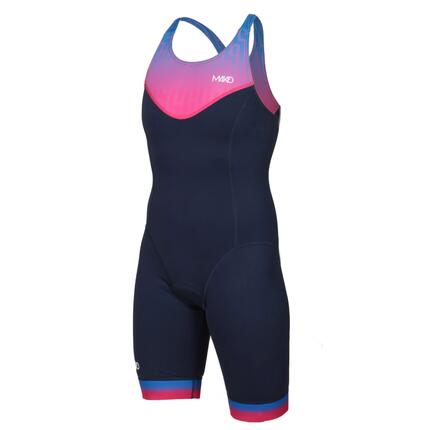 Combinaison de triathlon sans manches femme Mako Trifonction Team