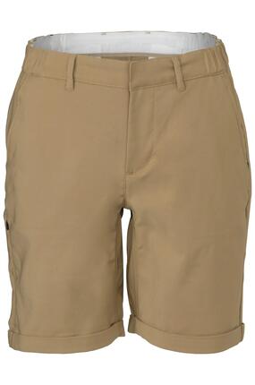 Short chino femme vélo gravel respirant réfléchissant Venture marron