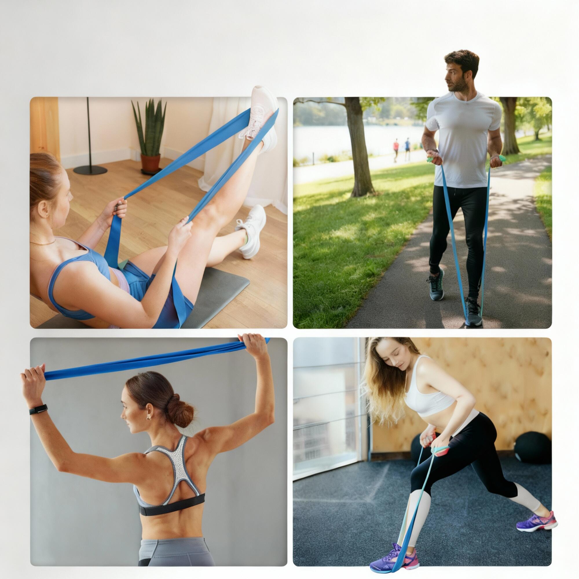 Bande bleue en rouleau – haute résistance pour muscles 6/7