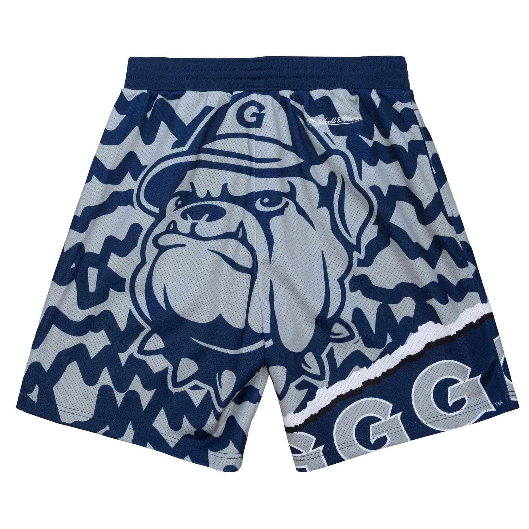 Short Mitchell & Ness NCAA Jumbotron 2.0 Sublimated Georgetown 2/3