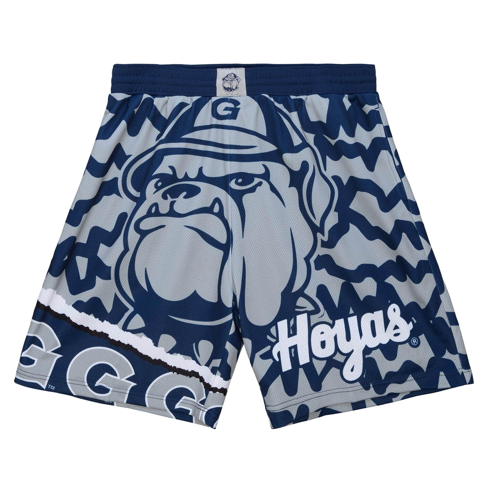 MITCHELL & NESS Short Mitchell & Ness NCAA Jumbotron 2.0 Sublimated Georgetown