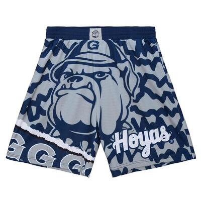 Pantaloncini Mitchell & Ness NCAA Jumbotron 2.0 Sublimated Georgetown