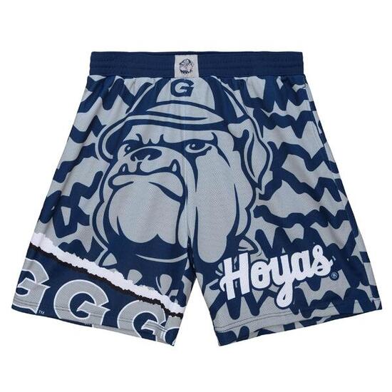 Pantaloncini Mitchell & Ness NCAA Jumbotron 2.0 Sublimated Georgetown