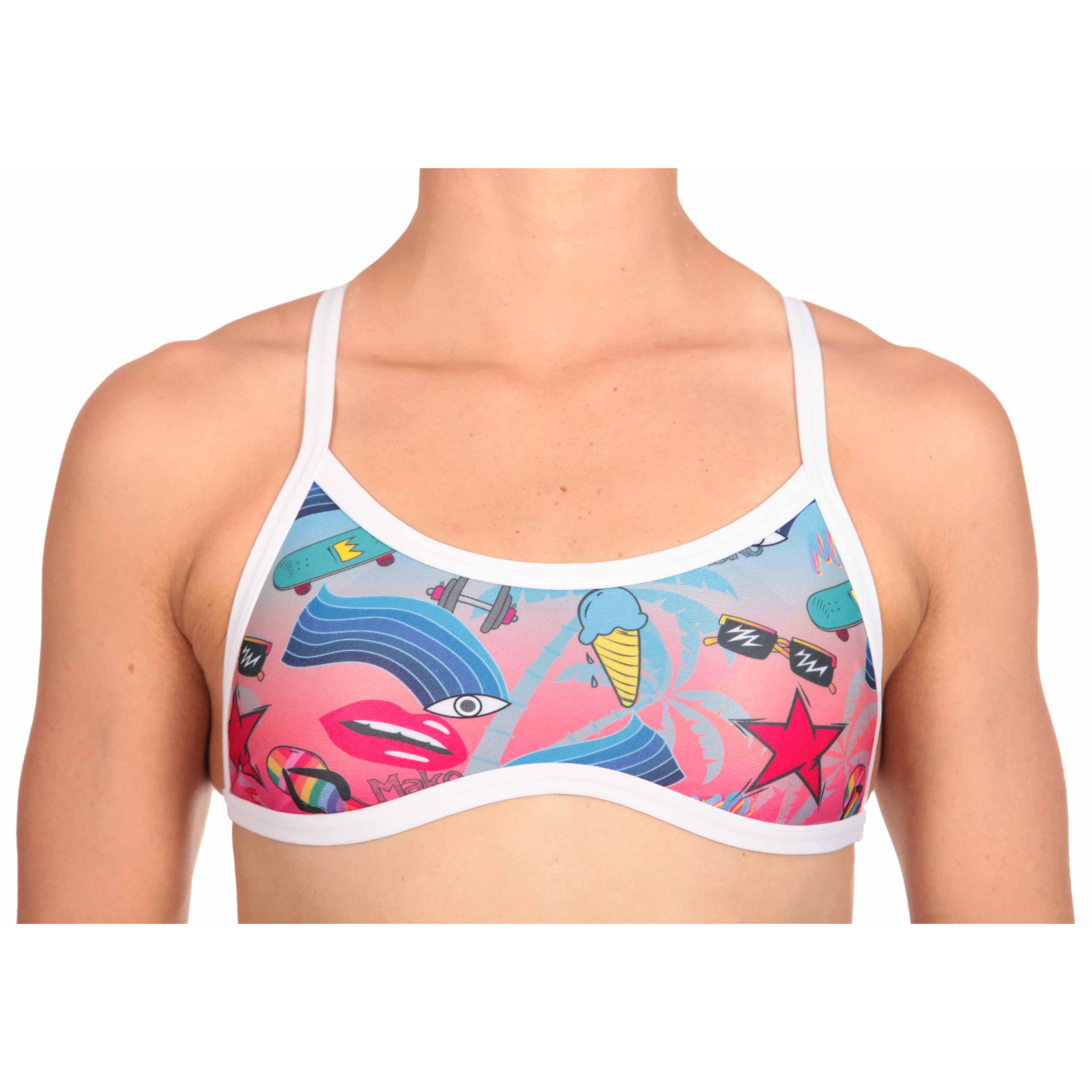 MAKO Top costume da bagno donna Mako Sunkissed