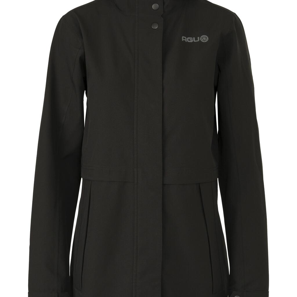 Parka Rain Jacket  Women Black
