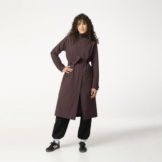 Trench Coat Puff Veste de pluie en hiver Femme Modica