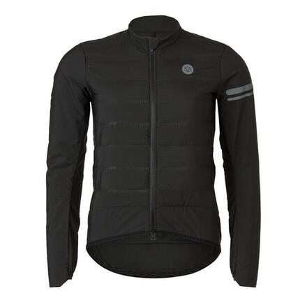 Herren Radsport Winterjacke Performance Graphen wasserabweisend grün