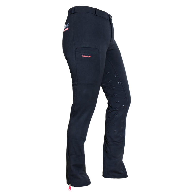 Pantalon echitație Karlslund grip complet antiderapant